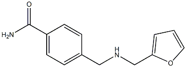 4-{[(furan-2-ylmethyl)amino]methyl}benzamide Structure