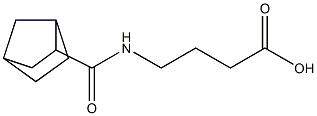 4-{bicyclo[2.2.1]heptan-2-ylformamido}butanoic acid Structure