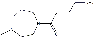 4-amino-1-(4-methyl-1,4-diazepan-1-yl)butan-1-one 구조식 이미지
