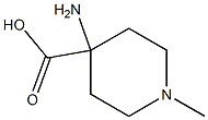 4-amino-1-methylpiperidine-4-carboxylic acid Structure