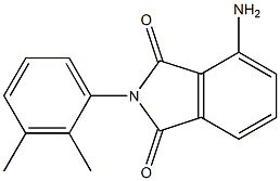 4-amino-2-(2,3-dimethylphenyl)-2,3-dihydro-1H-isoindole-1,3-dione 구조식 이미지