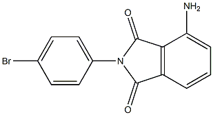 4-amino-2-(4-bromophenyl)-2,3-dihydro-1H-isoindole-1,3-dione Structure