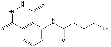 4-amino-N-(1,4-dioxo-1,2,3,4-tetrahydrophthalazin-5-yl)butanamide Structure