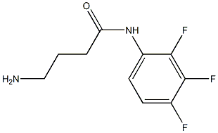 4-amino-N-(2,3,4-trifluorophenyl)butanamide 구조식 이미지