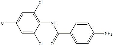 4-amino-N-(2,4,6-trichlorophenyl)benzamide Structure