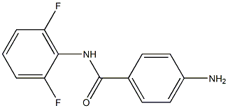 4-amino-N-(2,6-difluorophenyl)benzamide Structure