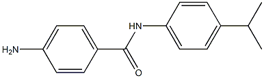 4-amino-N-[4-(propan-2-yl)phenyl]benzamide 구조식 이미지