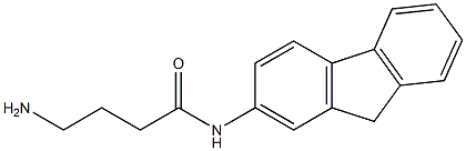 4-amino-N-9H-fluoren-2-ylbutanamide Structure