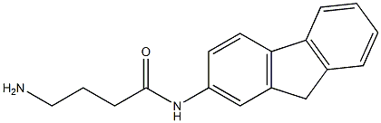 4-amino-N-9H-fluoren-2-ylbutanamide 구조식 이미지