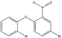 4-bromo-1-(2-bromophenoxy)-2-nitrobenzene 구조식 이미지