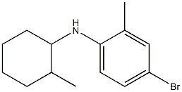 4-bromo-2-methyl-N-(2-methylcyclohexyl)aniline 구조식 이미지