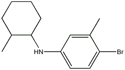 4-bromo-3-methyl-N-(2-methylcyclohexyl)aniline 구조식 이미지