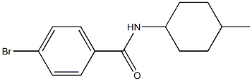 4-bromo-N-(4-methylcyclohexyl)benzamide 구조식 이미지
