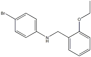 4-bromo-N-[(2-ethoxyphenyl)methyl]aniline 구조식 이미지