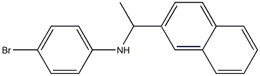 4-bromo-N-[1-(naphthalen-2-yl)ethyl]aniline 구조식 이미지