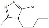 4-butyl-5-methyl-4H-1,2,4-triazole-3-thiol Structure