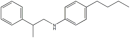 4-butyl-N-(2-phenylpropyl)aniline 구조식 이미지