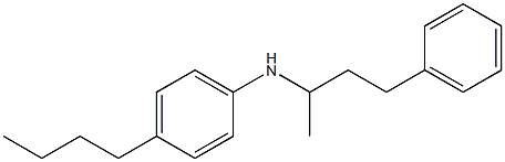 4-butyl-N-(4-phenylbutan-2-yl)aniline 구조식 이미지