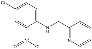 4-chloro-2-nitro-N-(pyridin-2-ylmethyl)aniline Structure