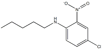 4-chloro-2-nitro-N-pentylaniline Structure