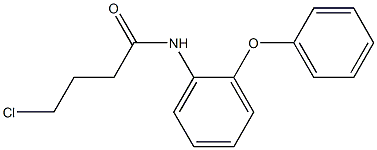 4-chloro-N-(2-phenoxyphenyl)butanamide 구조식 이미지