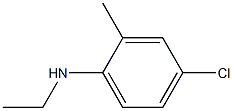 4-chloro-N-ethyl-2-methylaniline Structure