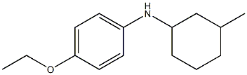 4-ethoxy-N-(3-methylcyclohexyl)aniline 구조식 이미지