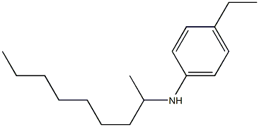 4-ethyl-N-(nonan-2-yl)aniline Structure