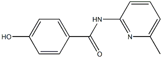 4-hydroxy-N-(6-methylpyridin-2-yl)benzamide Structure