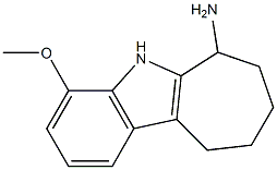 4-methoxy-5H,6H,7H,8H,9H,10H-cyclohepta[b]indol-6-amine 구조식 이미지