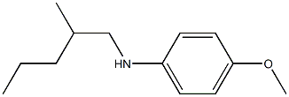 4-methoxy-N-(2-methylpentyl)aniline 구조식 이미지