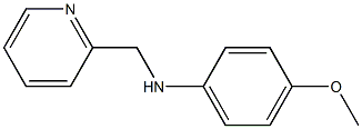 4-methoxy-N-(pyridin-2-ylmethyl)aniline 구조식 이미지