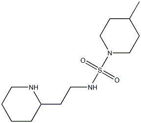 4-methyl-N-[2-(piperidin-2-yl)ethyl]piperidine-1-sulfonamide Structure