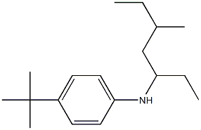 4-tert-butyl-N-(5-methylheptan-3-yl)aniline 구조식 이미지