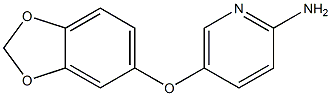 5-(2H-1,3-benzodioxol-5-yloxy)pyridin-2-amine Structure