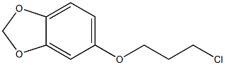 5-(3-chloropropoxy)-2H-1,3-benzodioxole Structure