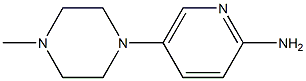 5-(4-methylpiperazin-1-yl)pyridin-2-amine 구조식 이미지