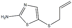 5-(allylthio)-1,3-thiazol-2-amine Structure