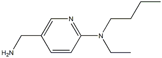 5-(aminomethyl)-N-butyl-N-ethylpyridin-2-amine 구조식 이미지