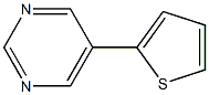 5-(thiophen-2-yl)pyrimidine Structure