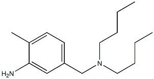 5-[(dibutylamino)methyl]-2-methylaniline 구조식 이미지