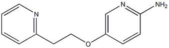 5-[2-(pyridin-2-yl)ethoxy]pyridin-2-amine 구조식 이미지