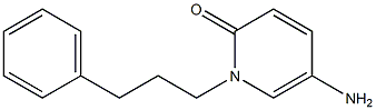 5-amino-1-(3-phenylpropyl)-1,2-dihydropyridin-2-one 구조식 이미지