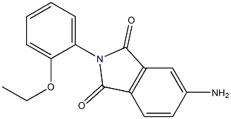 5-amino-2-(2-ethoxyphenyl)-2,3-dihydro-1H-isoindole-1,3-dione 구조식 이미지