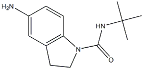 5-amino-N-tert-butyl-2,3-dihydro-1H-indole-1-carboxamide 구조식 이미지