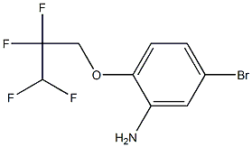 5-bromo-2-(2,2,3,3-tetrafluoropropoxy)aniline Structure