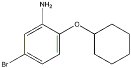 5-bromo-2-(cyclohexyloxy)aniline Structure