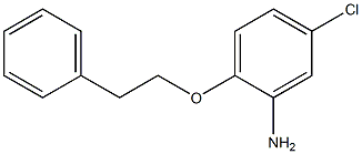 5-chloro-2-(2-phenylethoxy)aniline 구조식 이미지