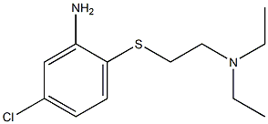 5-chloro-2-{[2-(diethylamino)ethyl]sulfanyl}aniline Structure