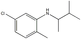 5-chloro-2-methyl-N-(3-methylbutan-2-yl)aniline 구조식 이미지